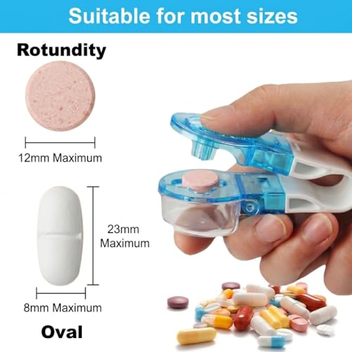 Image of Pill Extractor Tool, Portable Pill Popper Tool, Tablets Pills Blister Pack Opener Assistance Tool for The Elderly, Disabled, Individuals with Weak Senior Arthritis Hands (1 Pcs)