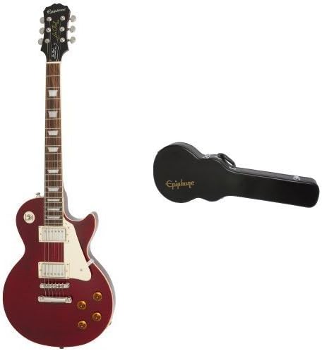 Amazon.com: Guitarra eléctrica Epiphone Les Paul Standard plus-top Pro con  coil-tapping, Honey Burst, rojo vino : Instrumentos Musicales