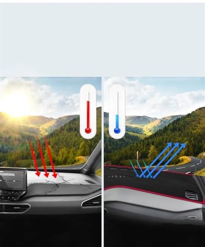 Tapis de tableau de bord pour Chery Tiggo 4 Pro 2022 2023, protection intérieur de voiture - 7