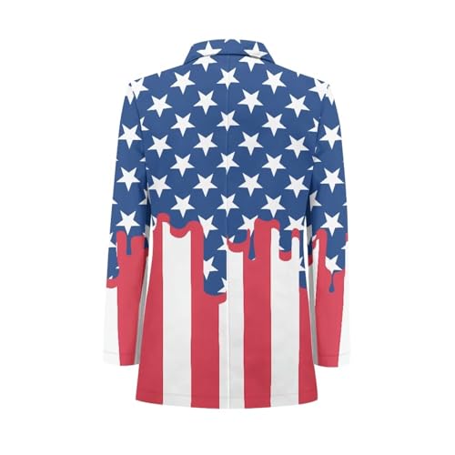 Men's Casual Blazer Long Sleeve Suit Jackets Coats Casual Lightweight One Button Business Jacket with 2 Pocket2