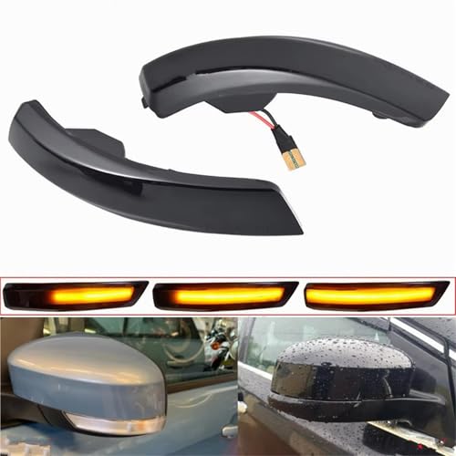 Repetidor lateral dinámico LED compatible con Ford Focus MK3 Mondeo MK4 3