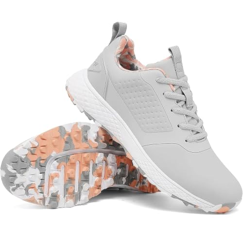 Image of ULTIANT Women Golf Shoes Spikeless Waterproof Golf Sport Sneakers Size5-10
