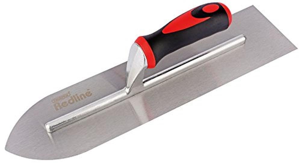 DRAPER 15095 400 mm Soft Grip Bodenbelag Kelle – Schwarz/Rot/Silber