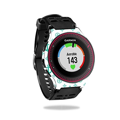 MightySkins Skin Compatible with Garmin Forerunner 225 wrap Cover Sticker Skins Teal Designer