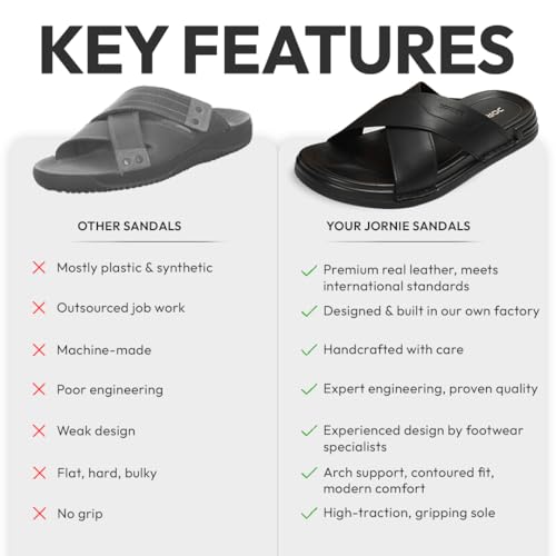 Image of Majestic Cross Strap Sandals | Structured Cross Band Design | Slip-On Entry | Textured Upper Finish | Flexible Sole Build |For Indoor Wear & Relaxed Outings