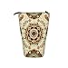 ZUNPNG Niedliches Federmäppchen für Mädchen Jungen Retro Trippy Mandala Floral Teleskophalter Pop Up Schreibwaren Stiftetui Etui Einziehbare Standtasche Tasche