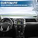 KUST Car Dash Cover for Toyota 4Runner 2010-2024 Left Hand Driving Non-Slip Dashboard Cover Interior Accessories for Toyota 4Runner Custom Fit Dash Mat Sunshade Windshield No Glare Black
