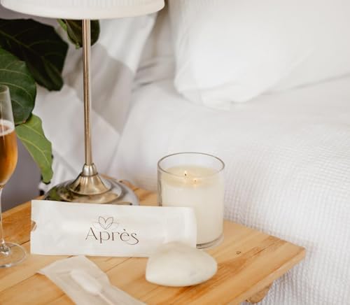 Image of Apres 10 Pack - Absorbing Sponge for Women's Post-Intimacy Comfort. No Leaks or Drips. Longer Handle. Best Grip. Hypoallergenic, Latex-Free Feminine Care & Hygiene Solution.