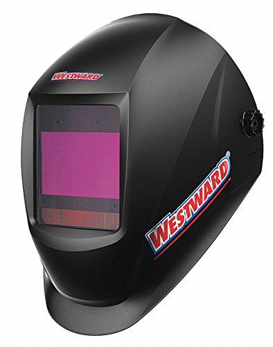 Westward Professional Series, Auto-Darkening Welding Helmet, 5 to 13 Lens Shade, 3.82" x