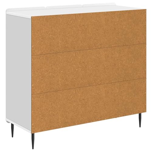 Cómoda moderna de madera con 3 puertas y gran capacidad interior 7