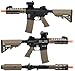 Evike Airsoft - Specna Arms Flex Series Airsoft M4 AEG w/GATE X-ASR (Model: PDW Kmod / 2-Tone Blk-Tan)