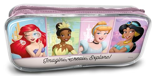Estojo C/Ziper Rf16 Lic Disney Un Princesas