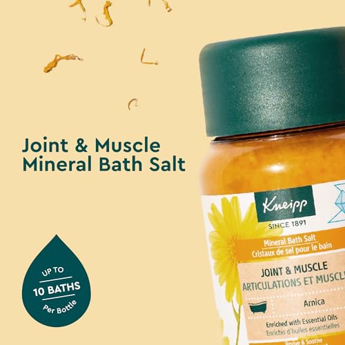 image for Kneipp Joint & Muscle Mineral Bath Salt with Arnica - Rejuvenate Joint