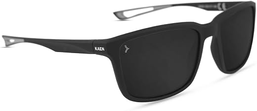 KAEN Eyewearlabs | Polarized Full Rim Rectangular Branded Stylish Sunglasses For Men &amp; Women | 100% UV Protection Shades |...