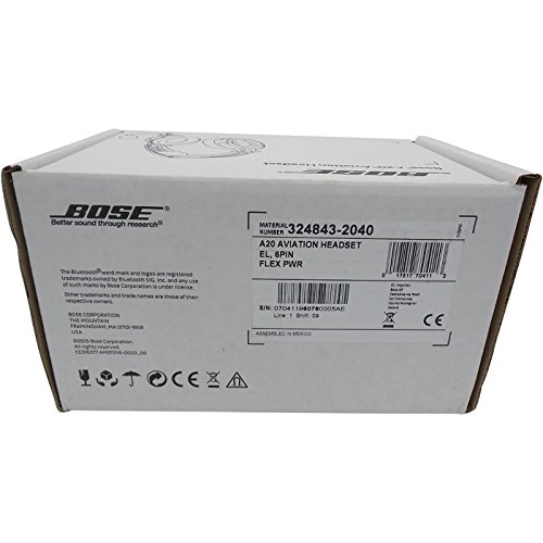 Amazon.co.jp: Bose A20 Aviation Headset with Standard 6-Pin Plug