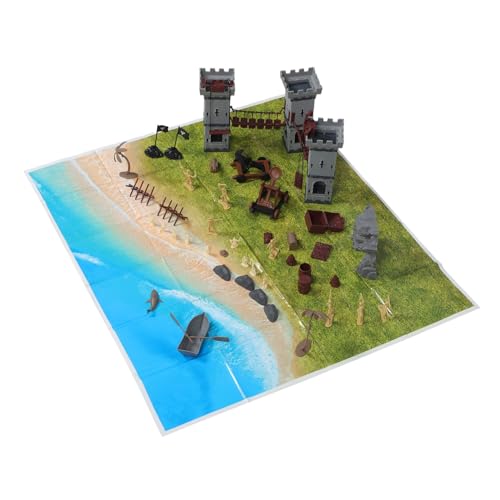 Figurines militaires pirate et miniatures POPETPOP : kit de jeu éducatif DIY pour garçon et fille