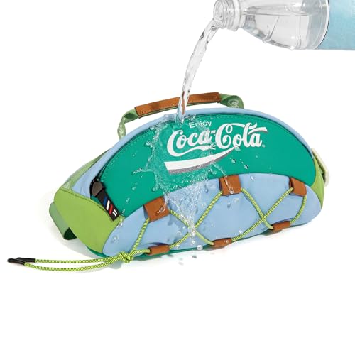 Image of Coca-Cola Fanny Pack, Water Resistant Crossbody Waist Bag with Adjustable Strap