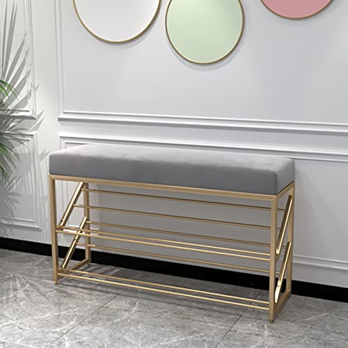 Banc de rangement compact pour organiser vos chaussures dans l'entrée - 3