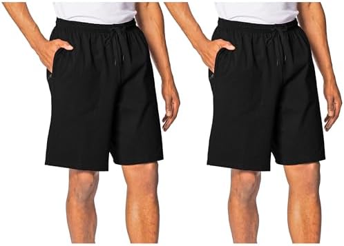 Buy That Trendz Mens One Side Zipped Pockets Shorts | Men's Cotton Shorts | Shorts for Mens | Mens Shorts Combo Pack of 2