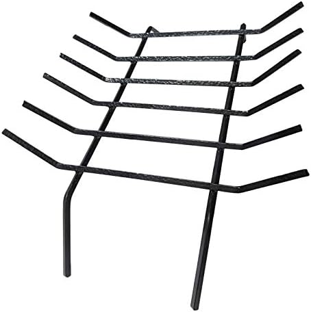 Adonai Hardware 28" "Elzaphan Wrought Iron Fireplace Log Grate
