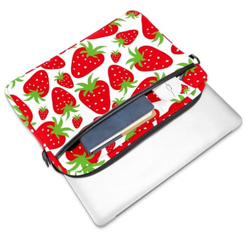 Bandolera para portátil de 13.3 pulgadas multicolor con estampado alegre de frutas 2