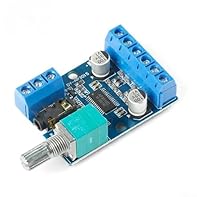 [POWERFUL STEREO OUTPUT] Delivers 30Wx2 per channel using Class D amplification to provide efficient, dynamic stereo sound that enhances small speaker performance in DIY builds. [WIDE VOLTAGE RANGE] Supports both 12V and 24V power supplies for flexib...