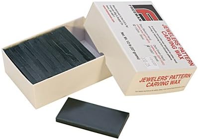 Freeman Carving Wax Block, Dark Green, Hard, 1/2 Pound, Sliced | WAX-332.25
