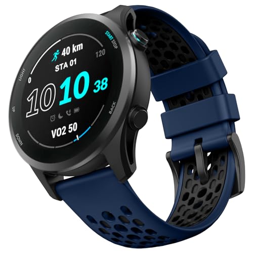 Correa de silicona para Garmin Vivoactive 4 22mm miniatura 1