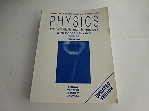 Instructor's solutions mannual to accompany phy... 0030960347 Book Cover