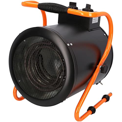 TRESNAR Elektro-Heizgerät mit Halter 9KW Heizlüfter Heizgerät Bauheizer...