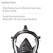 Honeywell North RU6500 Series Niosh-Approved Full Facepiece Silicone Respirator, Medium (RU65001M)