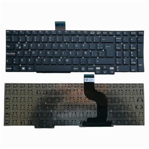 Clavier LA Latin Spain Sony VAIO SVT15 SVT15112CXS compatible