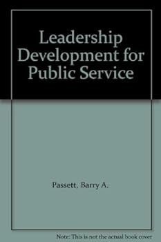 Hardcover Leadership development for public service Book
