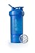 Blender Bottle Prostak Bouteille Mixte Adulte, Bleu (Full Color Cyan), 650 ML