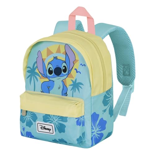 Disney Mochila pré-escolar Joy mochila pré-escolar Joy Unisex crianças (pacote de 1), Azul lilás e Stitch, Tamanho único, Mochila pré-escolar Joy