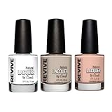 Cindi Nails Bachelorette Nail Polish Set – 3-Pack in Sparkle Puss, Yes to the Dress, and Tipsy – 7-Free, Non-Toxic, All Nautal, Long Lasting Party-Ready Shades