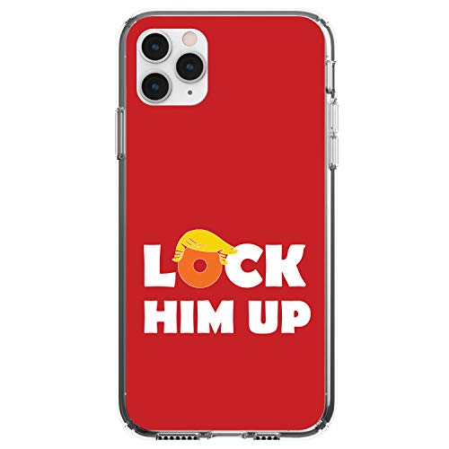 DistinctInk Clear Shockproof Hybrid Case for iPhone 11 -