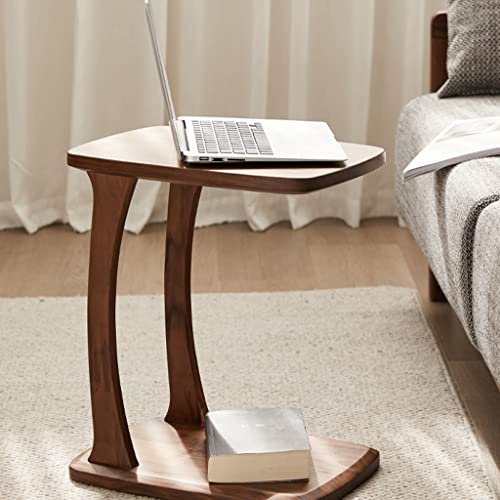 Table d'appoint canapé bois au design minimaliste et finitions soignées - 7