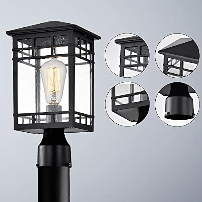 Outdoor Post Lights Lamp Post Light Fixture Pillar Lantern