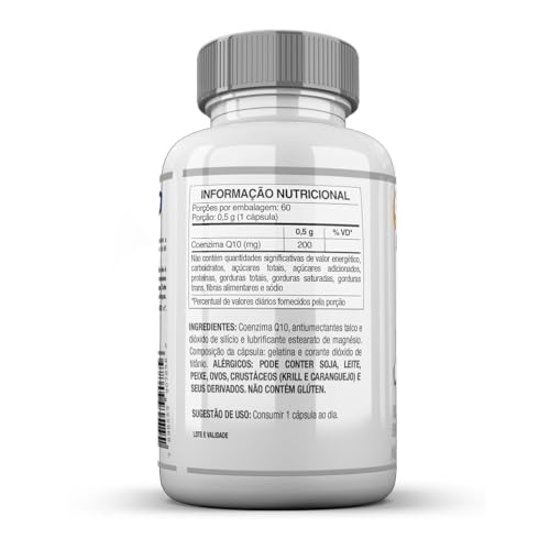 Revigoran Coenzima Q10 200mg 60 cápsulas, Nutrends