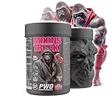Zoomad Labs Moonstruck II Pre Entreno con Cafeína 510 g – Pre Workout Potente para Fuerza y Congestión – Gorilla Pump 13 g Óxido Nítrico, Energy Focus, Preentreno Gimnasio - Sabor Holly Lolly