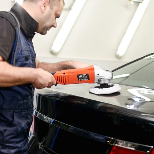 Image of BLACK+DECKER WP1500K-B1 , 240V,1300W 180mm Buffing Polisher 3000 RPM with Kit Tool Box