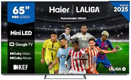 Haier MiniLED 4K UHD H65M80FUX - 65", Smart TV, Google TV, Dolby ...