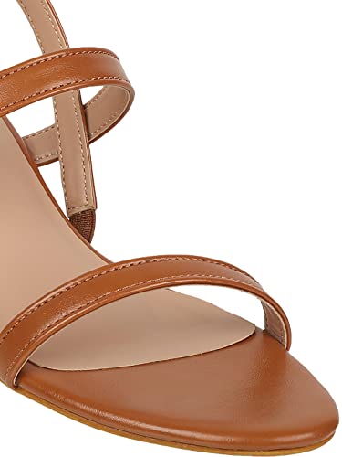Image of ICONICS Women's Heels, Tan, 3
