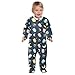 Emelivor Sleeping Owls Newborn Baby One-Piece Sleepers Cotton Sleepwear Outfits for Girls Boys Kids