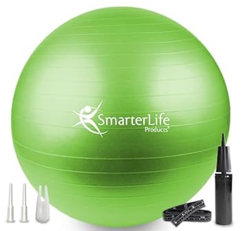 BUILT TOUGH: Our premium quality exercise ball was carefully designed with durability and your safety in mind. Whether you want to use our yoga ball at the office or at your home gym, you can count on getting outstanding workouts day in and day out. ...