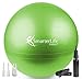 Exercise Ball for Yoga, Balance, Stability from SmarterLife - Fitness, Pilates, Birthing, Therapy, Office Ball Chair, Classroom Flexible Seating - Anti Burst, No Slip, Workout Guide
