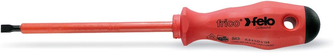 Felo 0715732350 1/4-Inch T-Handle Hex Bit Holder – 5-Inch Long, 338 Series, 2-Component Soft-Grip Handle, Durable Core, Lifetime Warranty