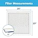 Filtrete 20x20x1 AC Furnace Air Filter, MERV 13, MPR 2200, Elite Allergen, Bacteria & Virus Filter, 3-Month Pleated 1-Inch Electrostatic Air Cleaning Filter, 2-Pack (Actual Size 19.719x19.719x0.78 in)