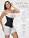 SHAPSHE Waist Trainer for Women Tummy Control Waist Cincher Corset Shapewear Hourglass Sport Workout Body Shaper Belly Band Hook